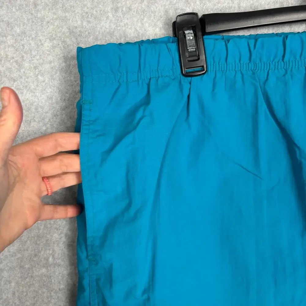 Lands‎ End Swim Trunks Mens XL Blue Shorts Thighs Out Pockets 4